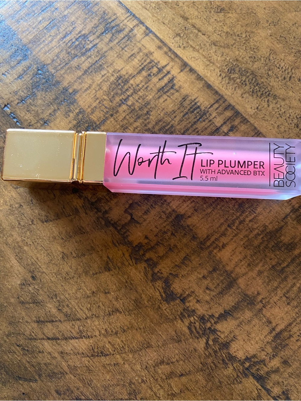 Beauty Society Worth It Lip Plumper - clear